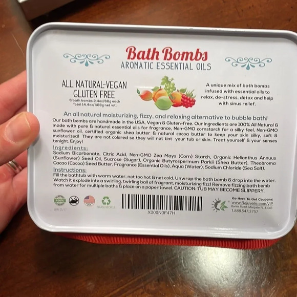 NWT Bath Bombs Aromatic Essential Oils. - Picture 9 of 11
